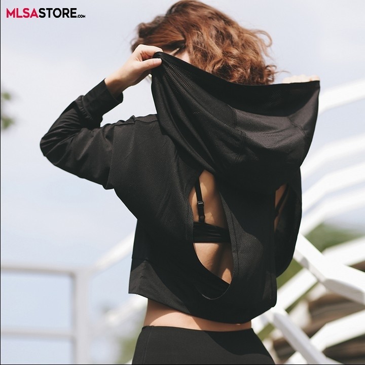 2024 Brand Women's Jackets Hollowed Out Hats T-shirt for Female Short Paragraph Long Sleeved Loose Tops Jackets Tshirt